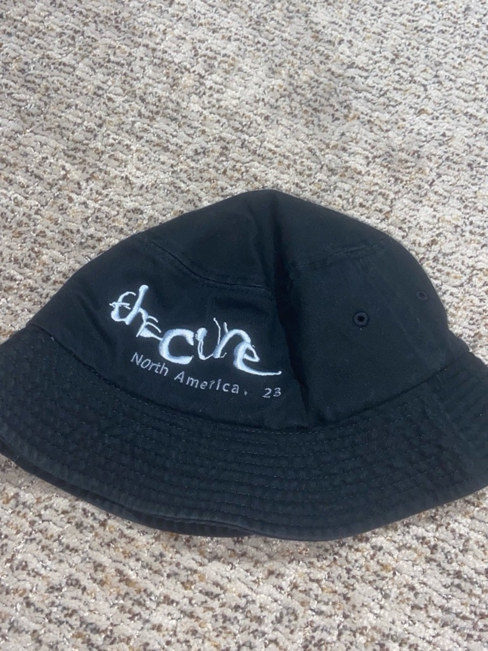 The Cure North America '23 Black Bucket Hat